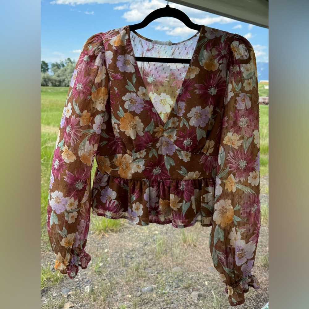 Floral Lush blouse